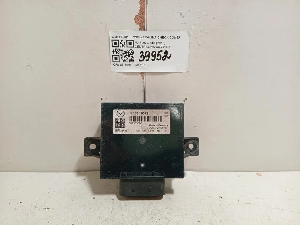 Centralina PE0318572CENTRALINA CHECK CONTROL Mazda 3 III 2016