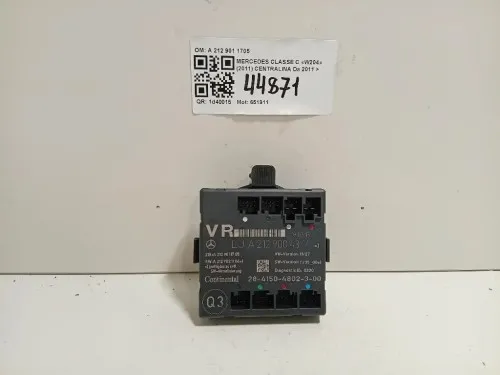 Centralina A 212 901 1705 Mercedes Classe C W204 2011