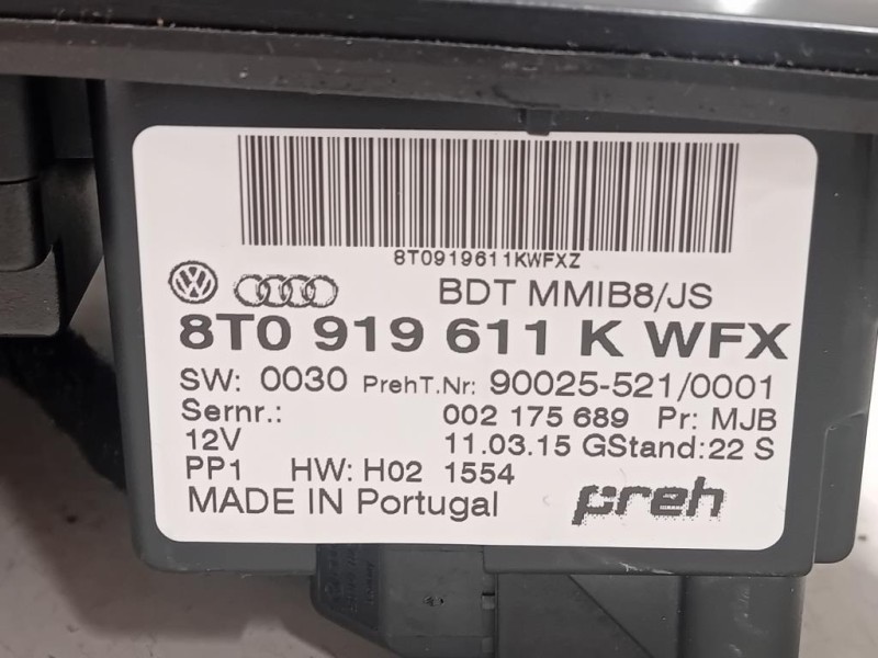 Console Centrale Inferiore 8T0 919 611 K Audi A5 8T3 2008