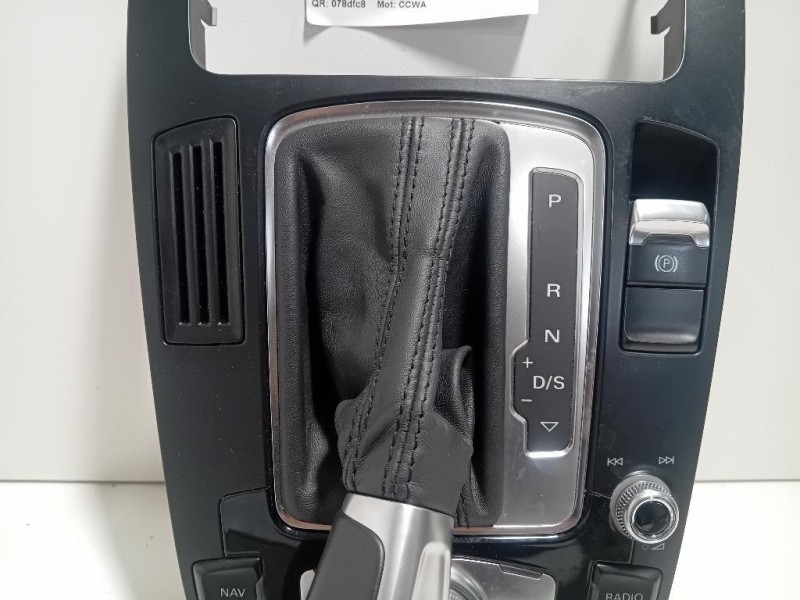 Console Centrale Inferiore 8T0 919 611 K Audi A5 8T3 2008