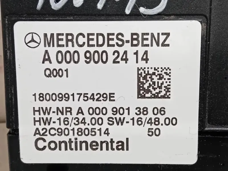 Centralina A0009002414 CENTRALINA POMPA CARBURANTE Mercedes Classe C W205 2014
