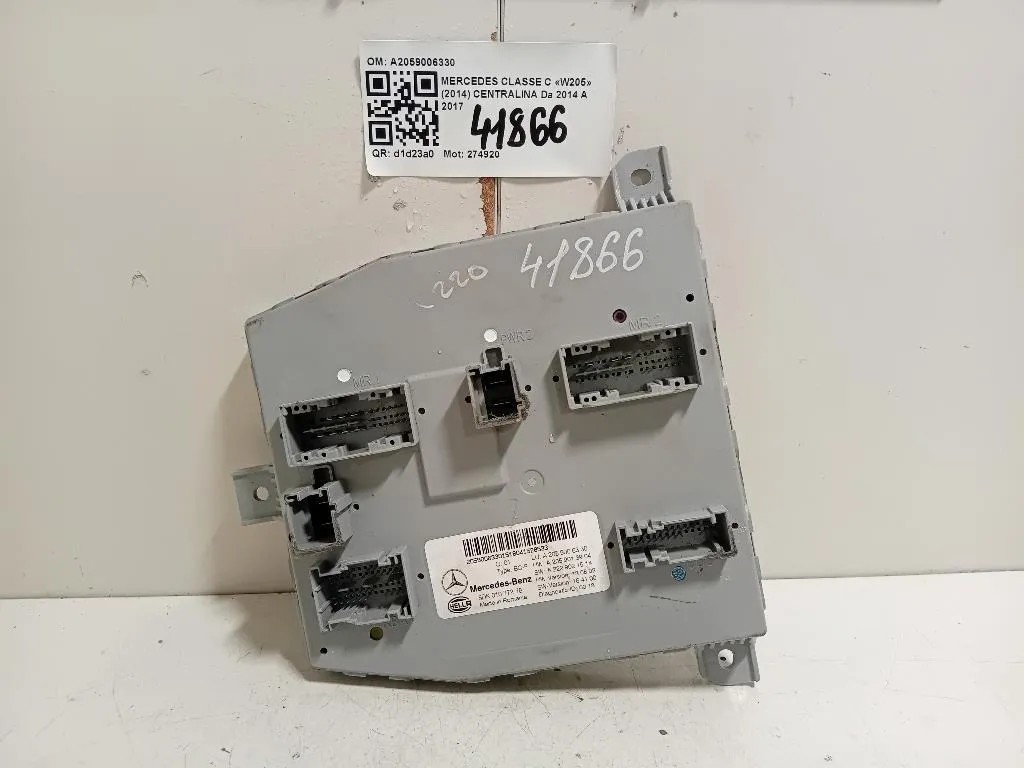Centralina A2059006330 Mercedes Classe C W205 2014