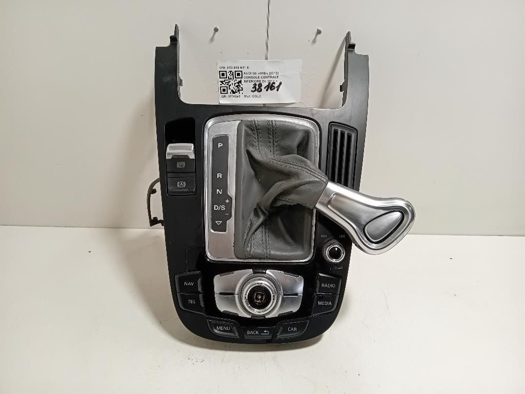 Console Centrale Inferiore 8T0 919 611 K Audi Q5 8RB 2012