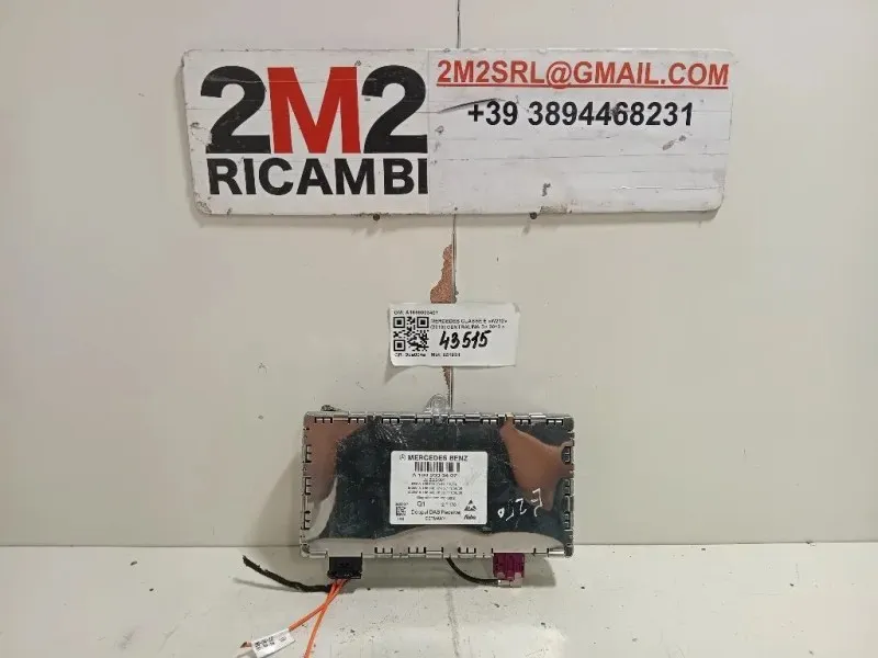 Centralina A1669003407 DAB RADIO CONTROLLO Mercedes Classe E W212 2013