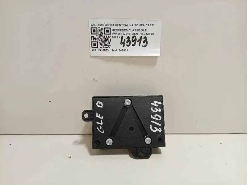 Centralina A009003101 CENTRALINA POMPA CARBURANTE Mercedes Classe GLE W166 2015