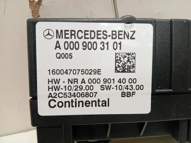 Centralina A009003101 CENTRALINA POMPA CARBURANTE Mercedes Classe GLE W166 2015