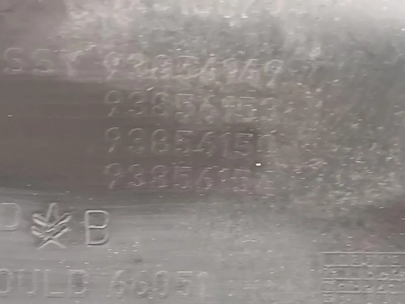 Paraurti SUP ANT 93856149 Opel Vivaro A 2007