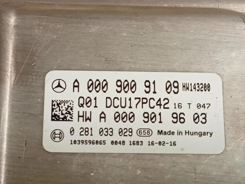 Centralina A0009009109 CENTRALINA ADBLUE Mercedes Classe GLE W166 2015