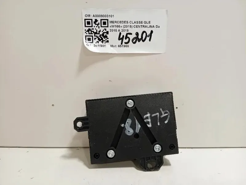 Centralina A0009003101 Mercedes Classe GLE W166 2015