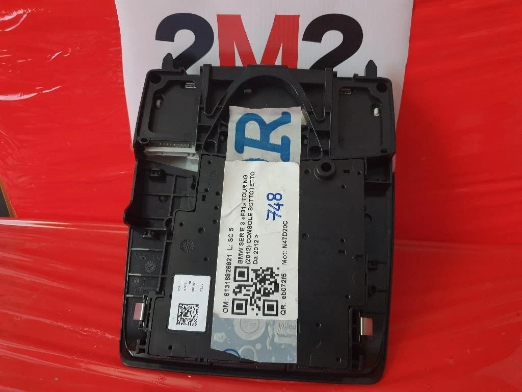 Console Sottotetto 61316826921 Bmw Serie 3 F31 Touring 2012