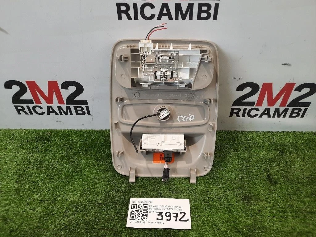 Console Sottotetto 969800515R LUCI CORTESIA Renault CLIO IV 2016