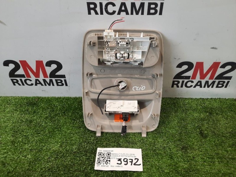 Console Sottotetto 969800515R LUCI CORTESIA Renault CLIO IV 2016