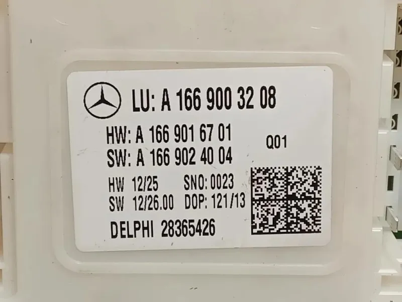 Centralina A1669003208 Mercedes Classe ML W166 2012