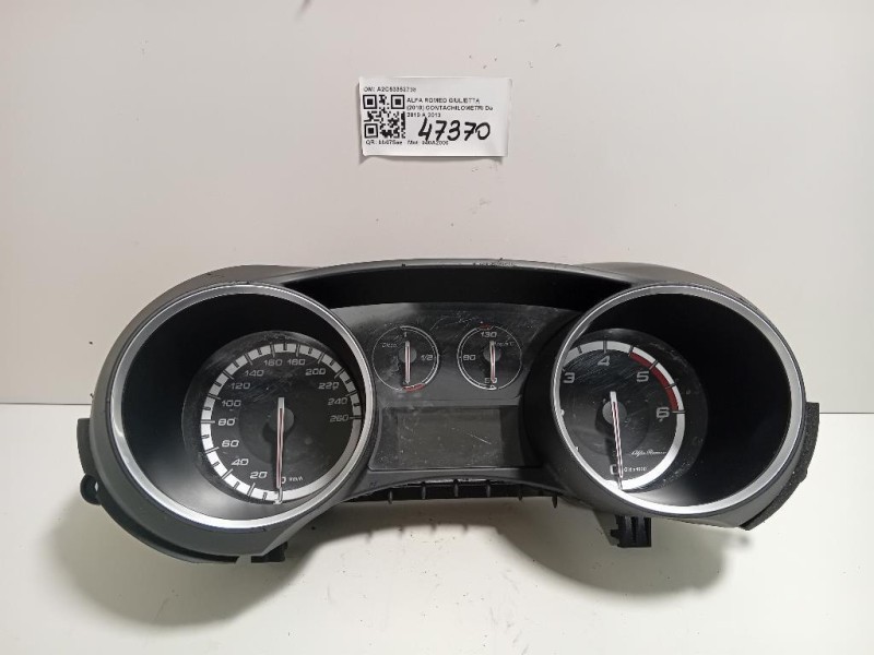 Contachilometri A2C53352738 Alfa Romeo Giulietta 2010