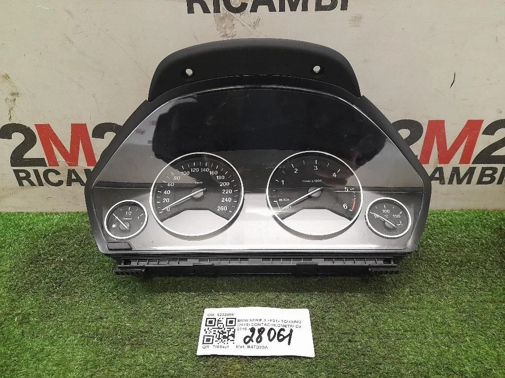 Contachilometri 9232895 Bmw Serie 3 F31 Touring 2015