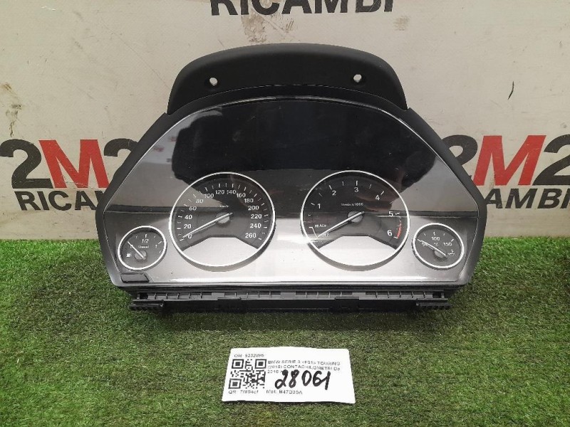 Contachilometri 9232895 Bmw Serie 3 F31 Touring 2015