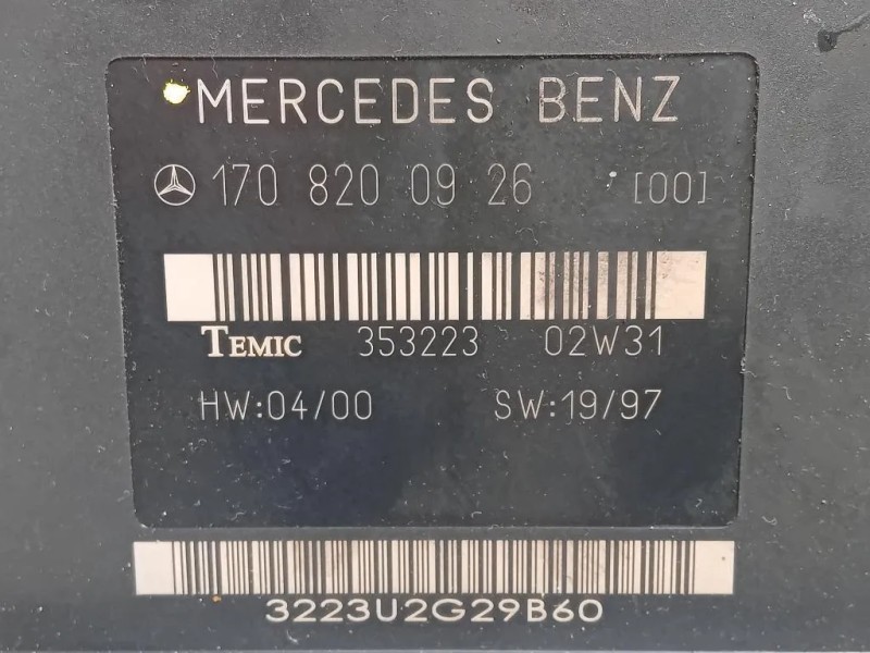 Centralina 170 820 09 26 Mercedes Classe SLK R170 1997
