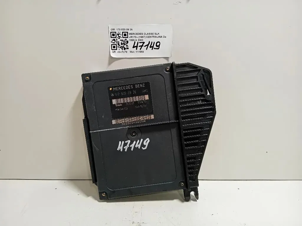 Centralina 170 820 09 26 CENTRALINA TETTO Mercedes Classe SLK R170 1997