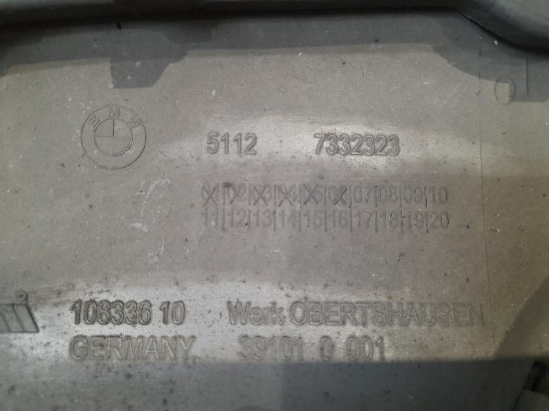 Paraurti SUP POST NUDO 51127355260 Bmw X1 F48 2015