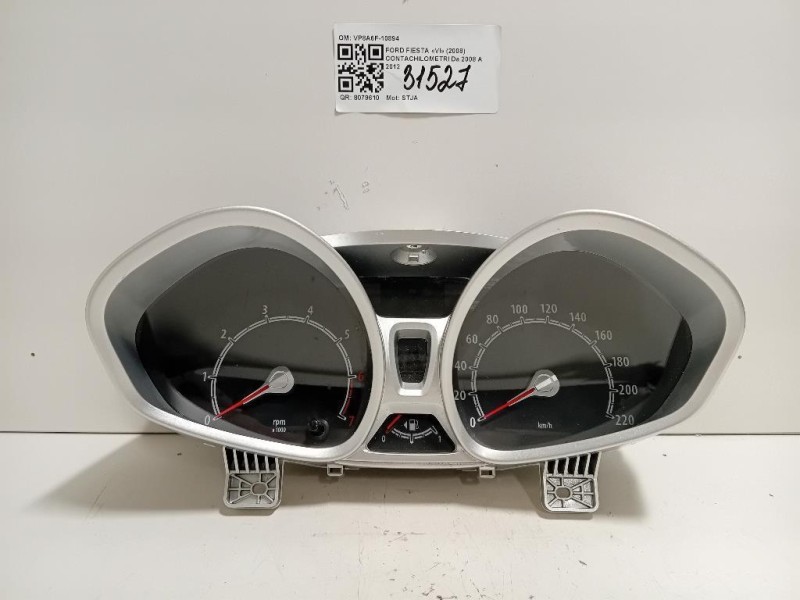 Contachilometri VP8A6F-10894 Ford Fiesta VI 2008
