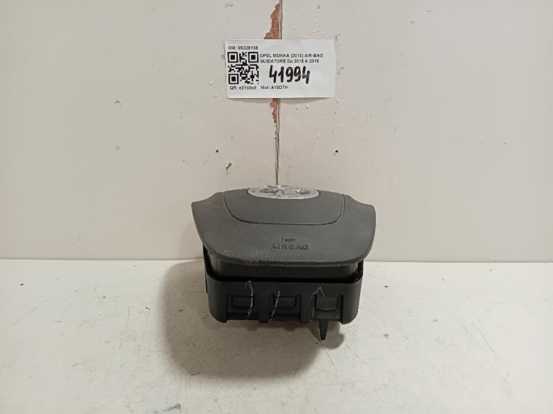Air-bag Guidatore 95328138 Opel Mokka 2013