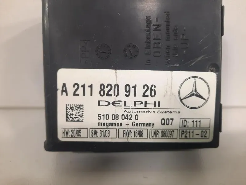 Centralina A211 820 91 26 CENTRALINA ALLARME Mercedes Classe SLK R171 2004