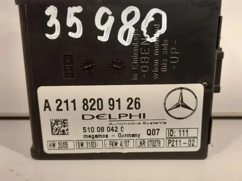 Centralina A2118209126 CENTRALINA ALLARME Mercedes Classe SLK R171 2004