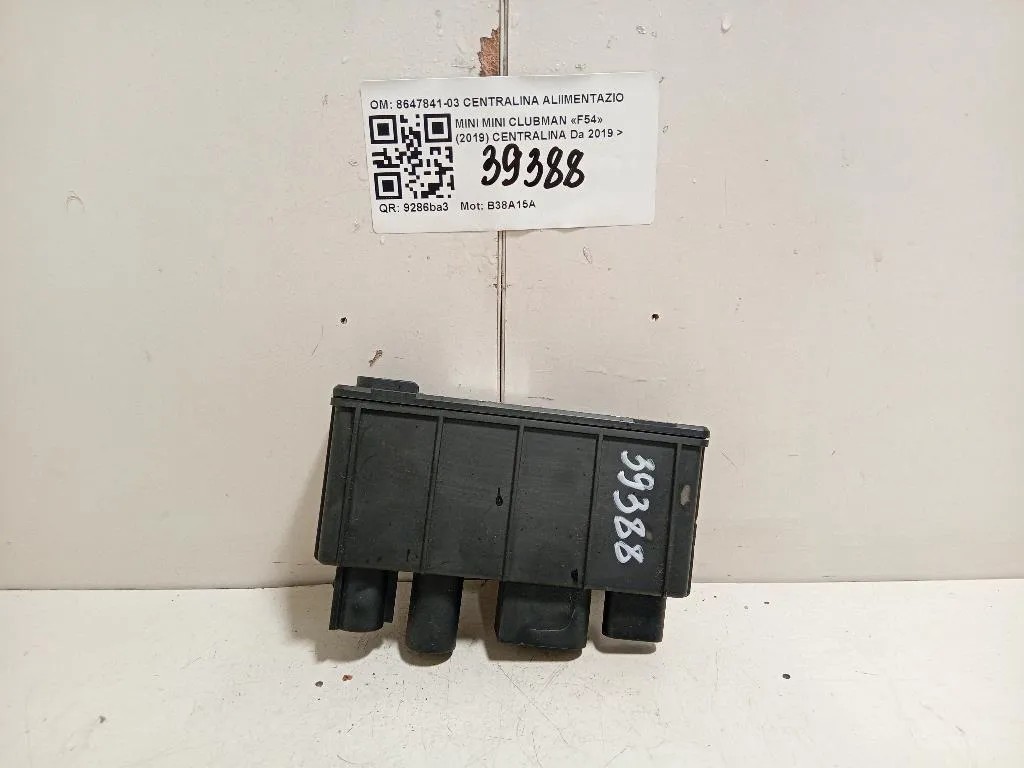 Centralina 8647841-03 CENTRALINA ALIIMENTAZIONE Mini MINI Clubman F54 2019