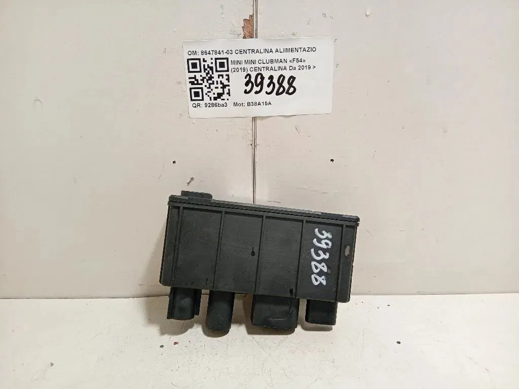 Centralina 8647841-03 CENTRALINA ALIIMENTAZIONE Mini MINI Clubman F54 2019