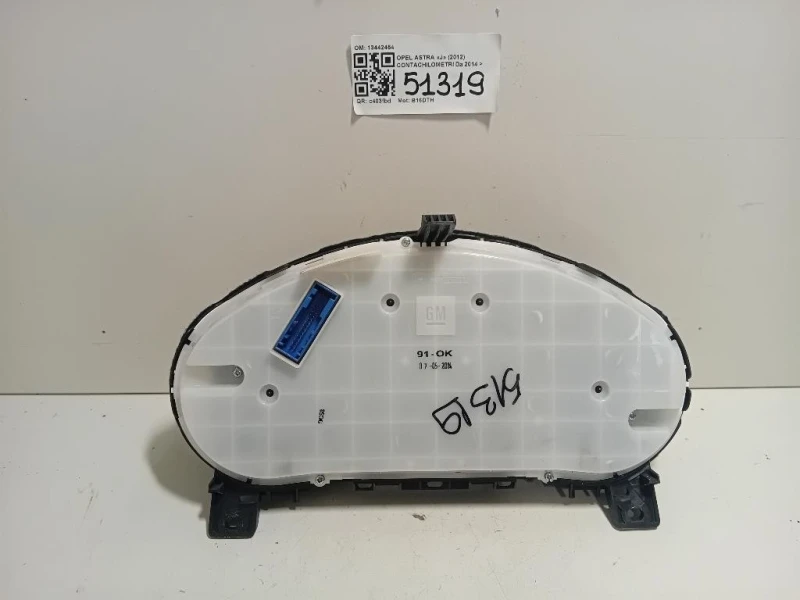 Contachilometri 13442454 Opel Astra J 2012