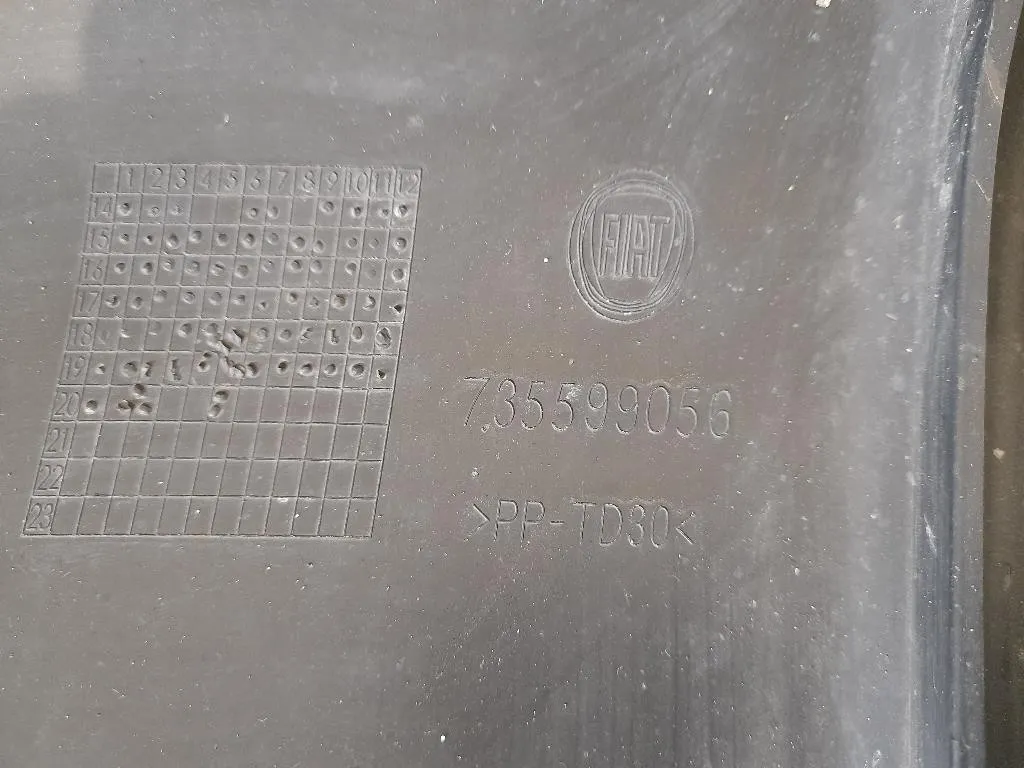 Paraurti SUP POST 735599051 Fiat Panda III 2012