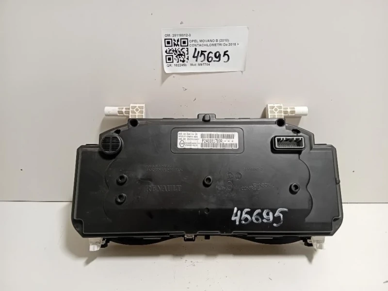 Contachilometri 28118012-3 Opel Movano B 2010