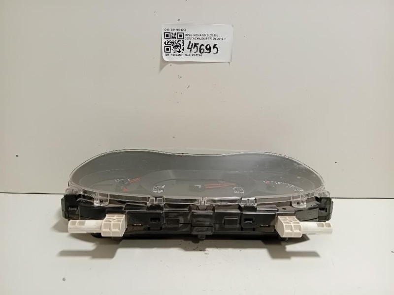 Contachilometri 28118012-3 Opel Movano B 2010