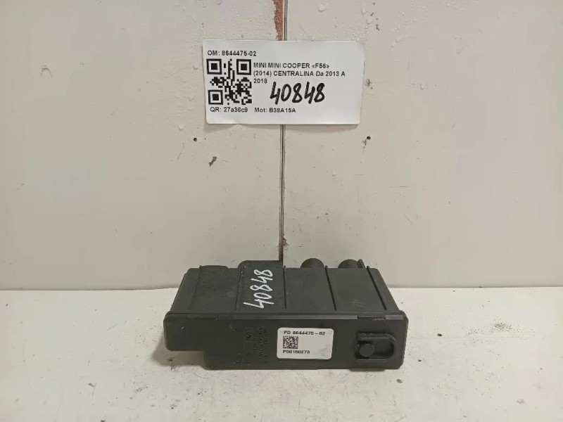 Centralina 8644475-02 Mini MINI Cooper F56 2014
