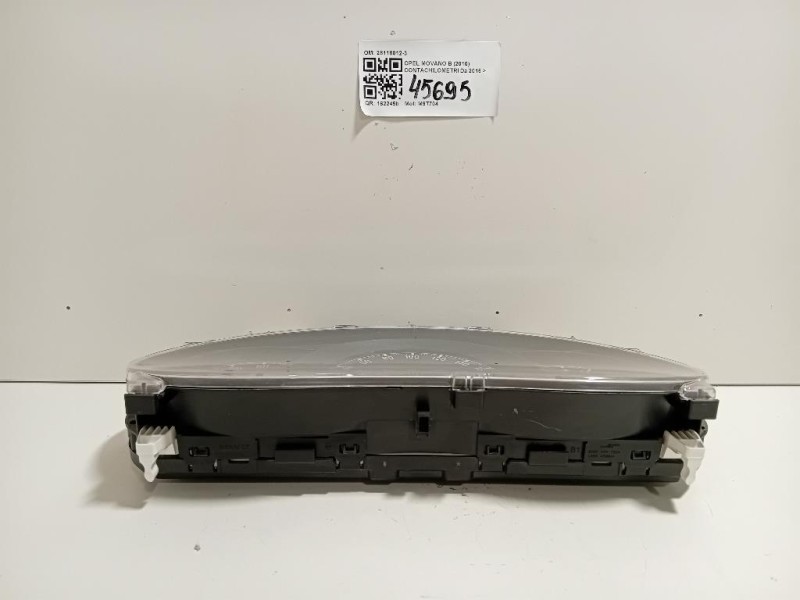 Contachilometri 28118012-3 Opel Movano B 2010
