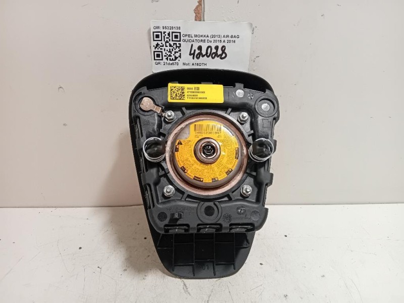 Air-bag Guidatore 95328138 Opel Mokka 2013