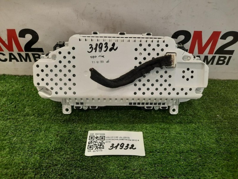 Contachilometri 36010099 Volvo V40 II 2012