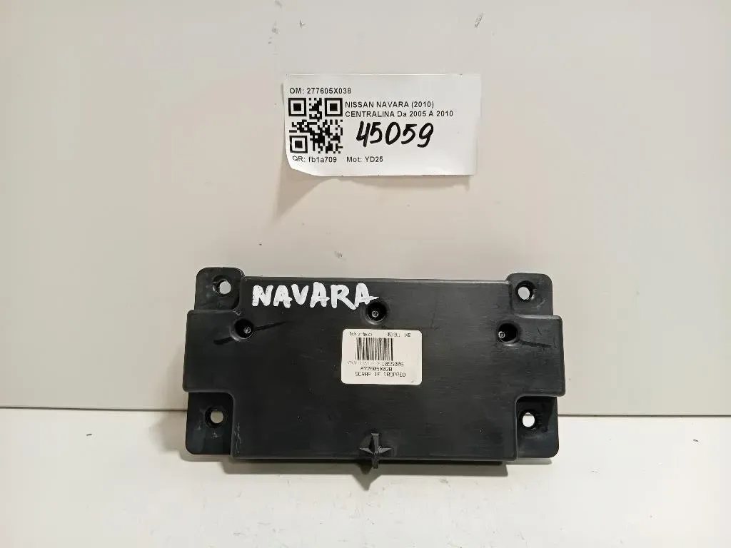 Centralina 277605X038 Nissan Navara 2010