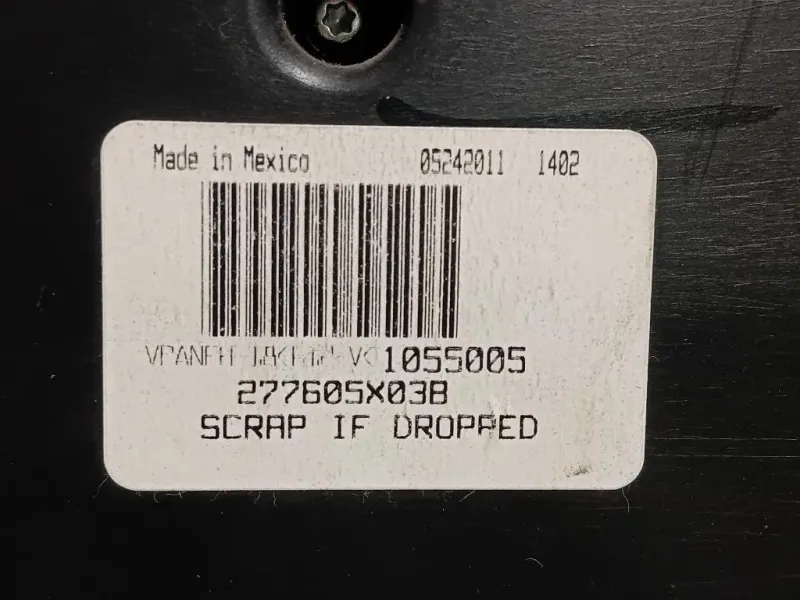 Centralina 277605X038 Nissan Navara 2010