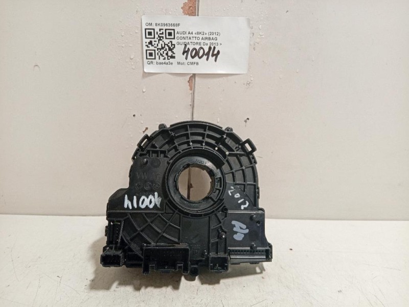 Contatto Airbag Guidatore 8K0963668F Audi A4 8K2 2012