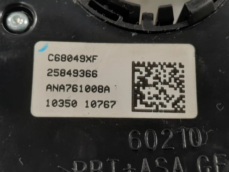 Contatto Airbag Guidatore 20817720 Chevrolet Orlando 2011