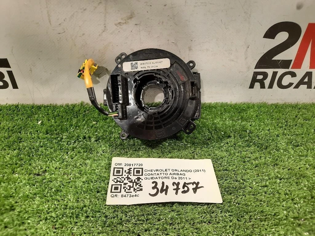 Contatto Airbag Guidatore 20817720 Chevrolet Orlando 2011