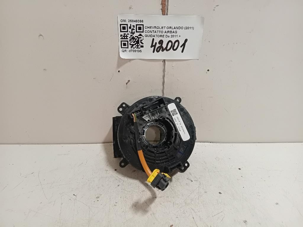 Contatto Airbag Guidatore 25849366 Chevrolet Orlando 2011