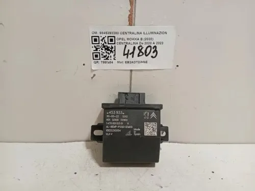 Centralina 9845393380 CENTRALINA ILLUMINAZIONE Opel Mokka B 2020