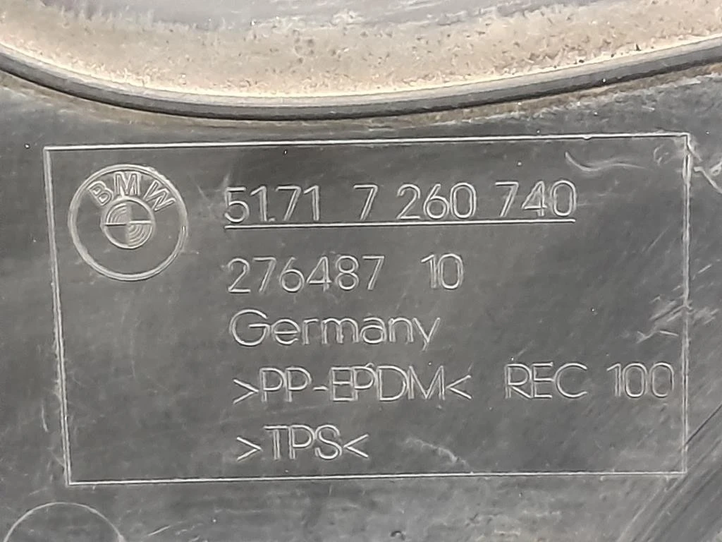 Passaruota Parte ANT ANT DX 7260740 Bmw Serie 3 F30 Berlina 2012