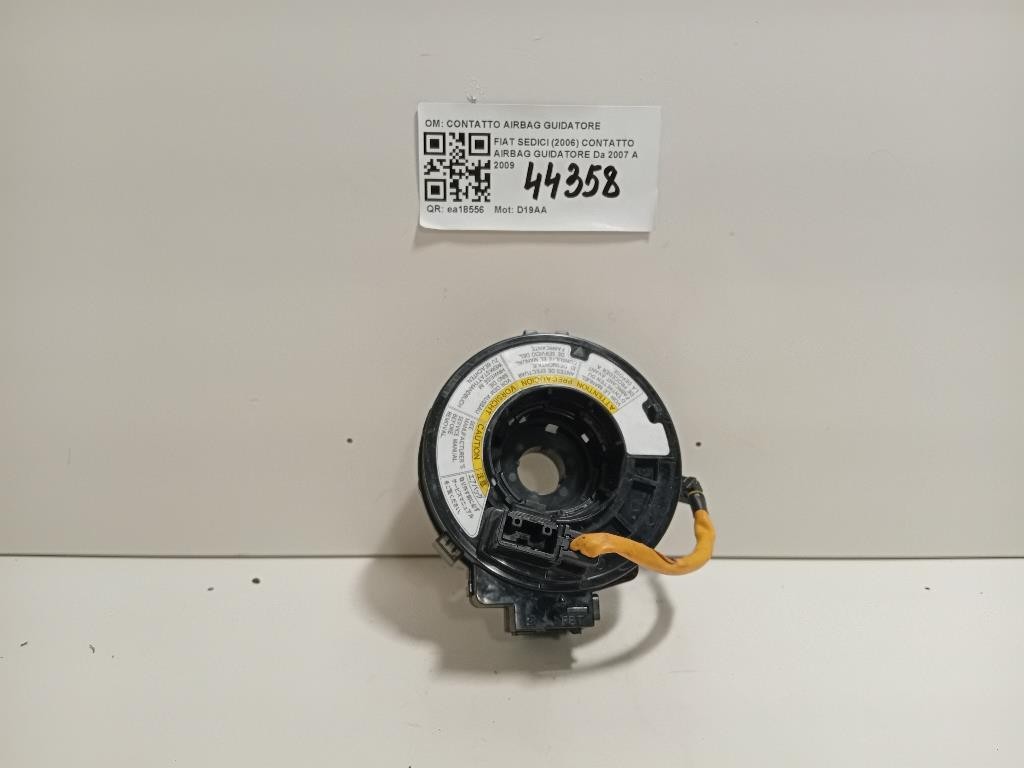 Contatto Airbag Guidatore CONTATTO AIRBAG GUIDATORE Fiat Sedici 2006
