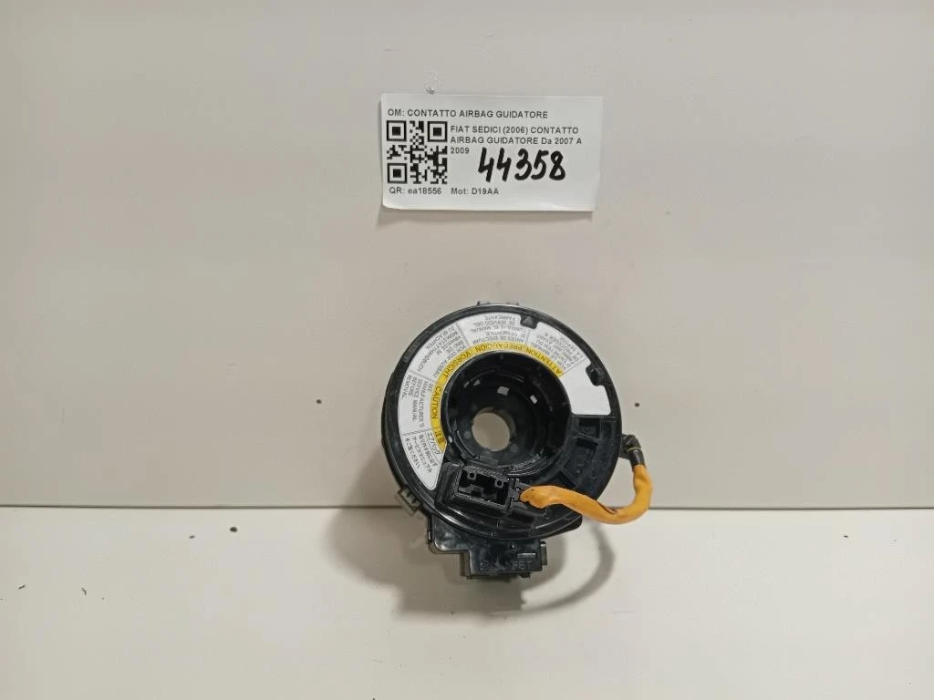 Contatto Airbag Guidatore CONTATTO AIRBAG GUIDATORE Fiat Sedici 2006