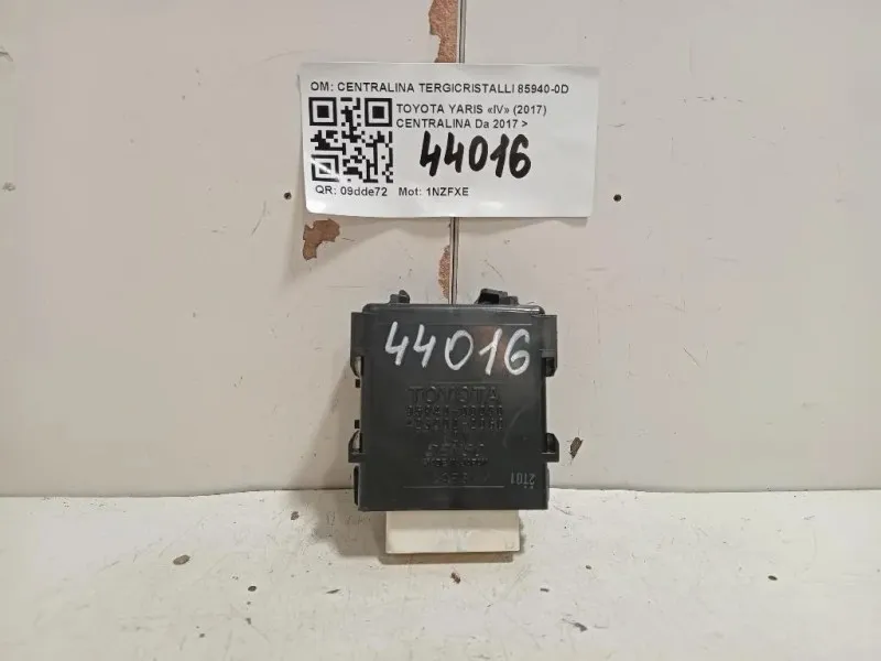 Centralina CENTRALINA TERGICRISTALLI 85940-0D030 Toyota Yaris IV 2017