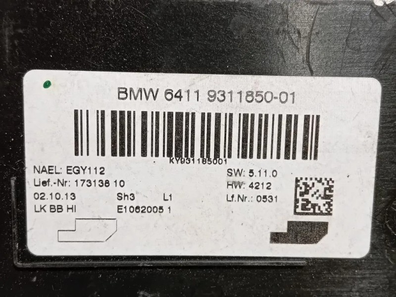 Centralina AC 64119311850-01 Bmw Serie 3 F31 Touring 2012