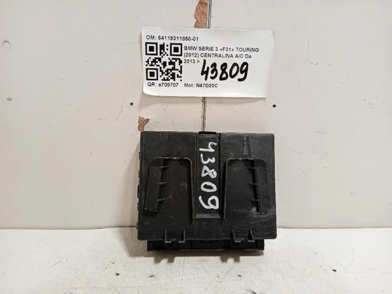 Centralina AC 64119311850-01 Bmw Serie 3 F31 Touring 2012